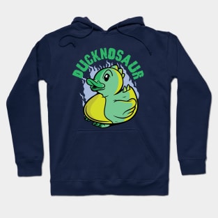 Ducknosaur // Funny Dinosaur Rubber Ducky Hoodie